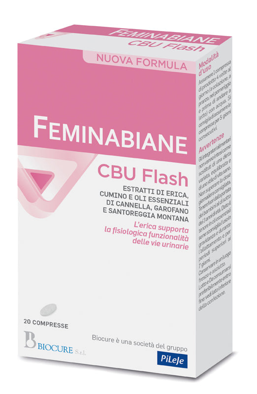 Feminabiane cbu flash 20 comprimidos nueva fórmula