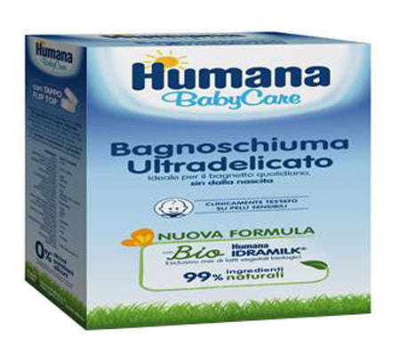 Humana baby care bagnoschiuma 200 ml