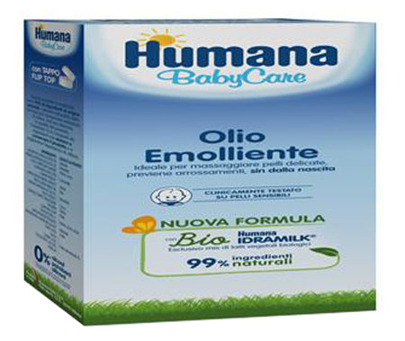 Humana baby care olio emolliente 250 ml