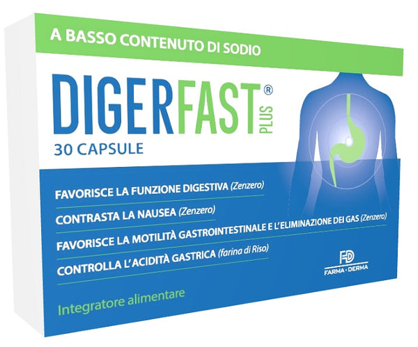 Digerfast plus 30 cápsulas