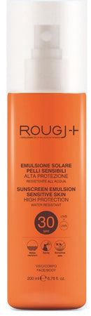 Rougj solare spf30 pelli sensibili 200 ml
