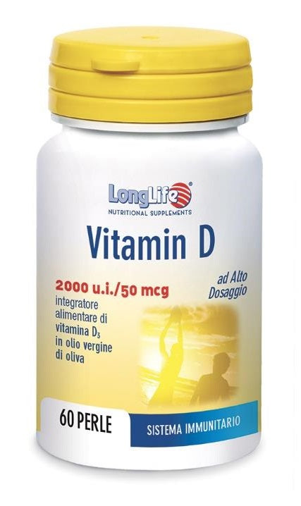 Longlife vitamina d 2000 ui 60 perlas