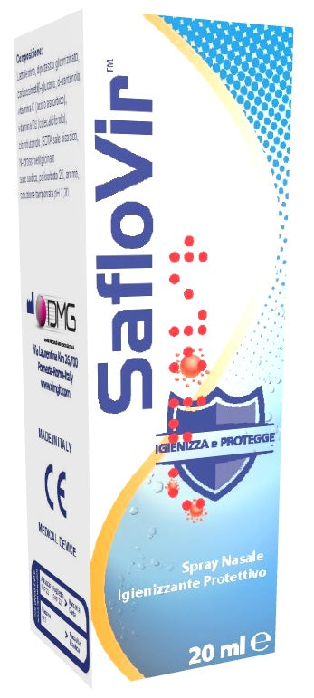 Saflovir spray nasale igienizzante protettivo 20 ml