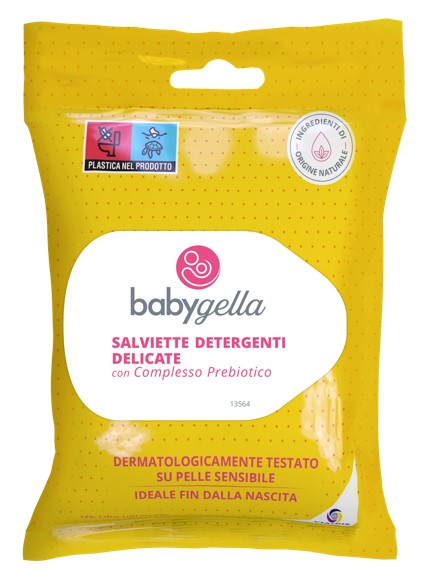 Babygella prebiotic wipes 15 pieces