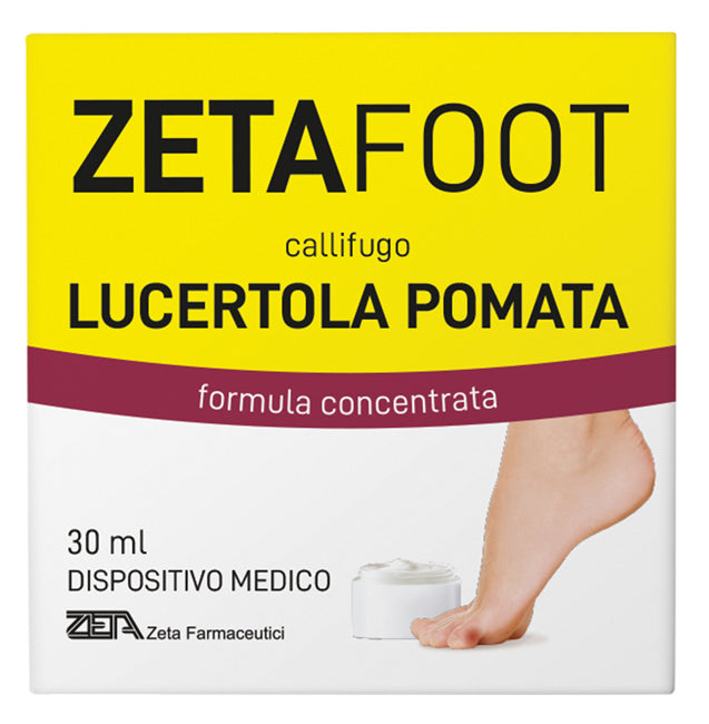 Zetafoot callifugo lucertola pomata 30 ml