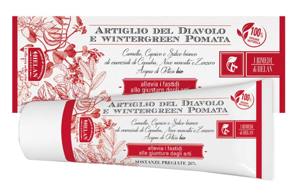 HELAN - I Rimedi di Helan - artiglio diavolo wintergreen pomata 75 ml