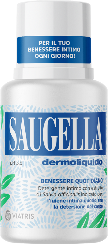 Saugella dermoliquido ph 3,5 benessere quotidiano detergente intimo 100 ml