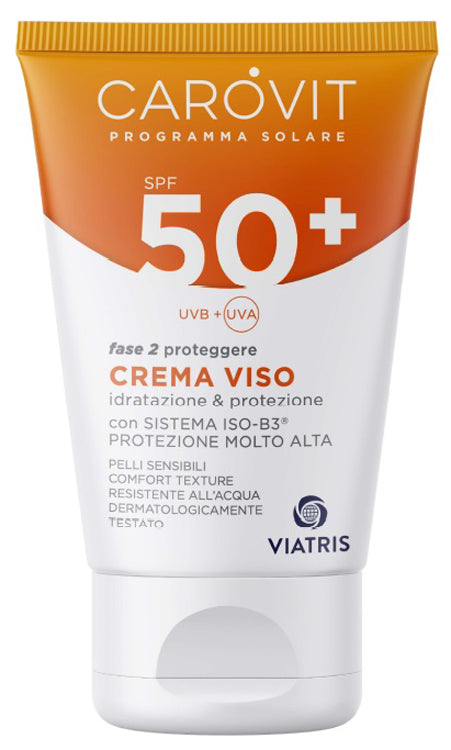 Carovit solar program face cream spf50+ 50 ml