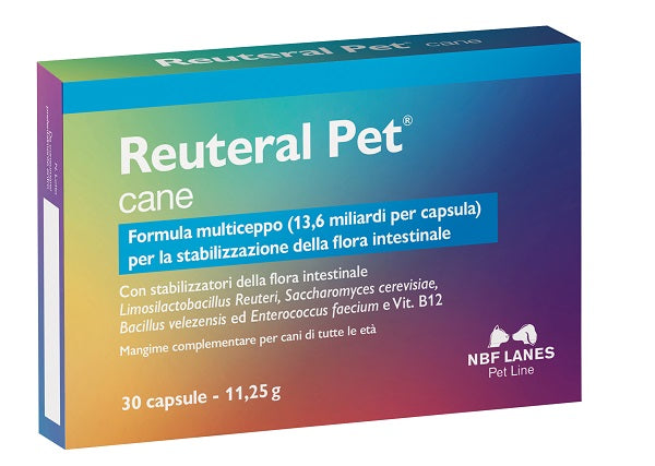 Reuteral perro mascota 30 cápsulas