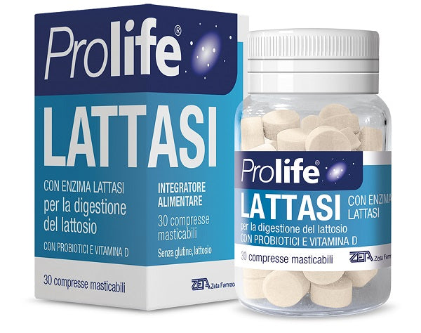 Prolife lactasa 30 comprimidos masticables