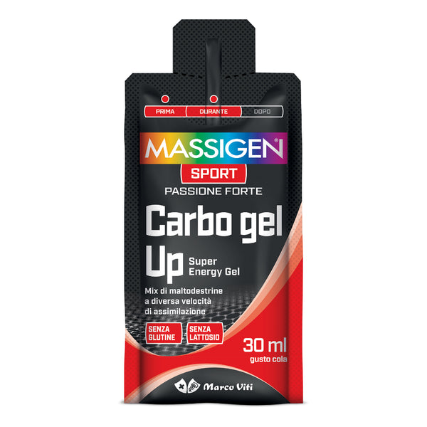 Massigen sport carbo gel up 30 pezzi da 30 ml