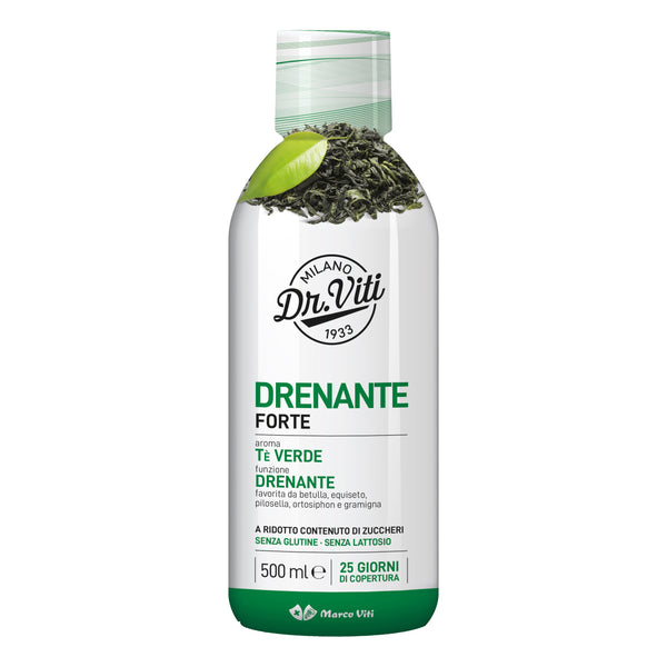 Té verde con drenaje fuerte 500 ml