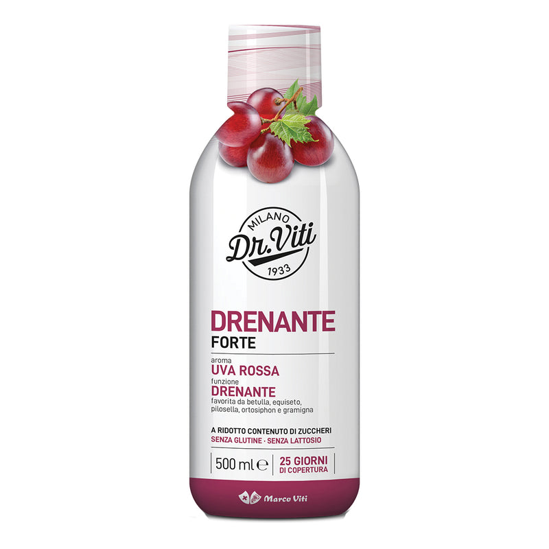 Drenante forte uva rossa 500 ml