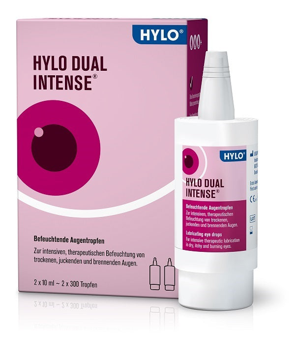 Hylo dual intense collirio 2 flaconcini da 10 ml