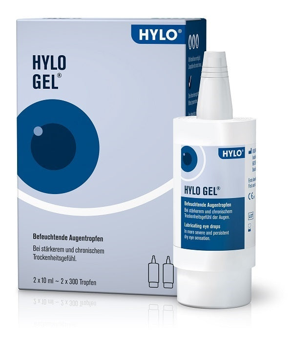 Hylo gel collirio 2 flaconcini da 10 ml