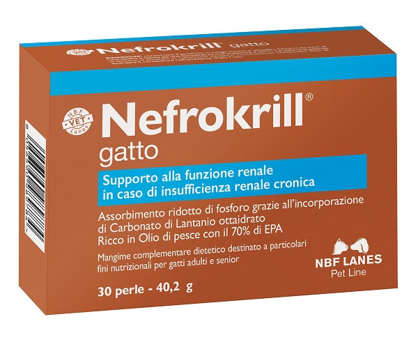 Nefrokrill gatto 30 perle