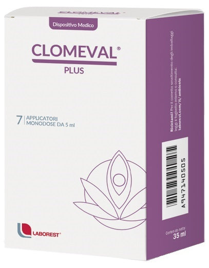 Clomeval plus gel vaginale 35 ml + 7 applicatori monouso