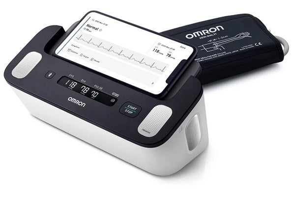 Complete omron blood pressure monitor