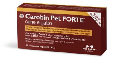 Carobina pet forte 30 comprimidos