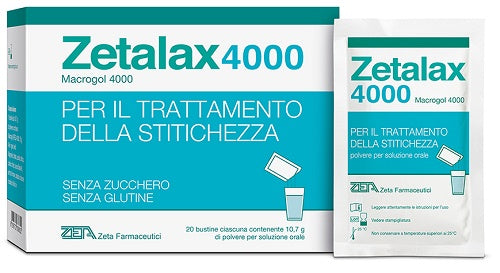 Zetalax 4000 20 bustine da 10,7 g