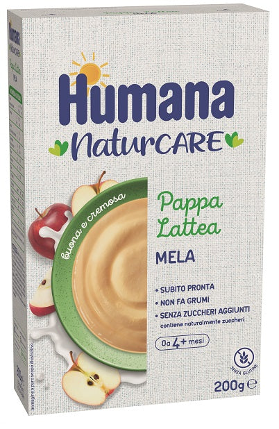 Humana gelatina de manzana con leche 200 g