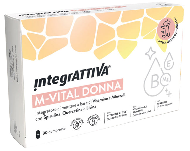 Integrattiva m-vital donna 30 compresse