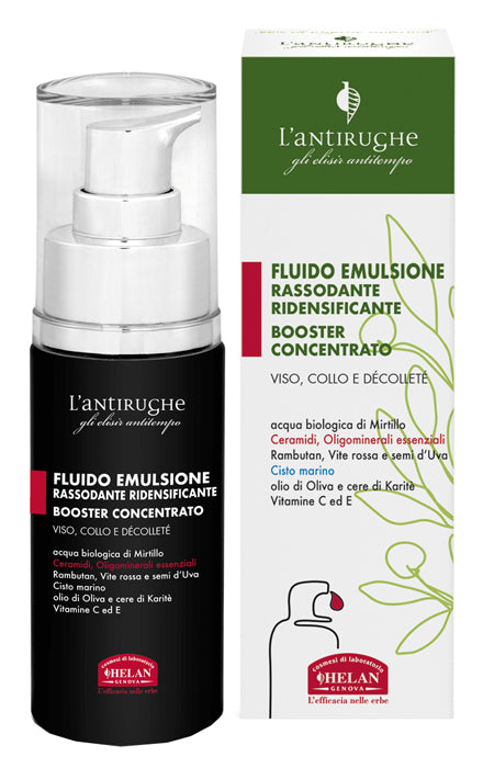 HELAN - Elisir antitempo l'antirughe fluido emulsione rassodante ridensificante booster concentrato 30 ml