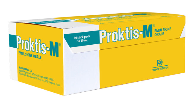 Proktis-m oral emulsion 10 sticks of 10 ml