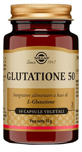 Glutatión 50 30 cápsulas vegetales