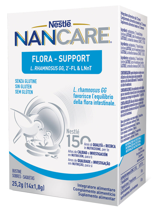 Nestlé' nancare flora support 14 sobres