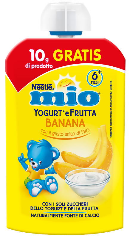 Mi yogur y fruta plátano 100 g