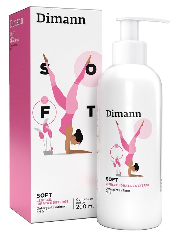 Dimann soft detergente intimo ph 5 200 ml