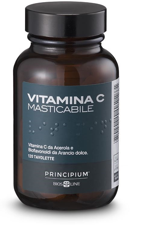 Principium vitamina c masticable 120 comprimidos