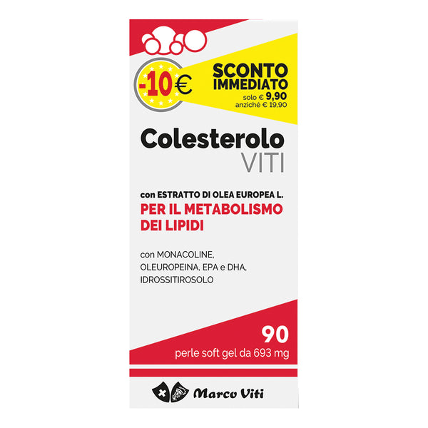 Viti colesterolo 90 perle promo