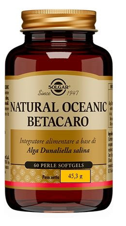 Betacaro oceánico natural 60 perlas