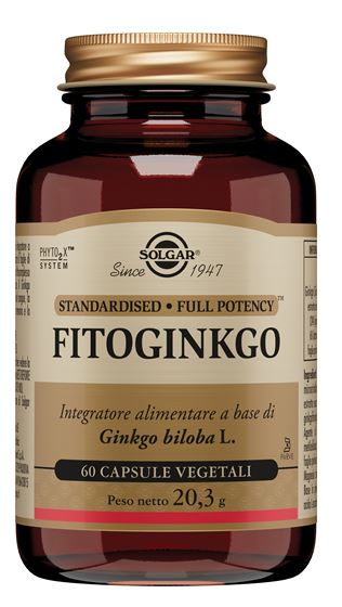 Fitoginkgo 60 capsule vegetali