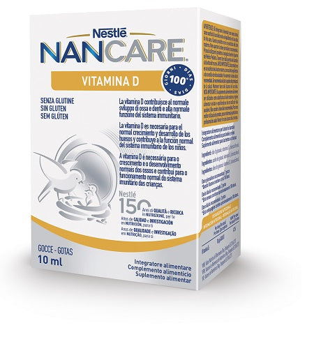 Nancare vitamina d gotas 10 ml