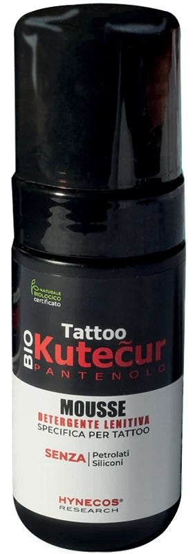 Kutecur tattoo mousse detergente lenitiva 100 ml