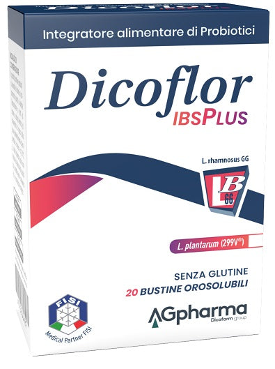 Dicoflor ibsplus 20 sobres bucales