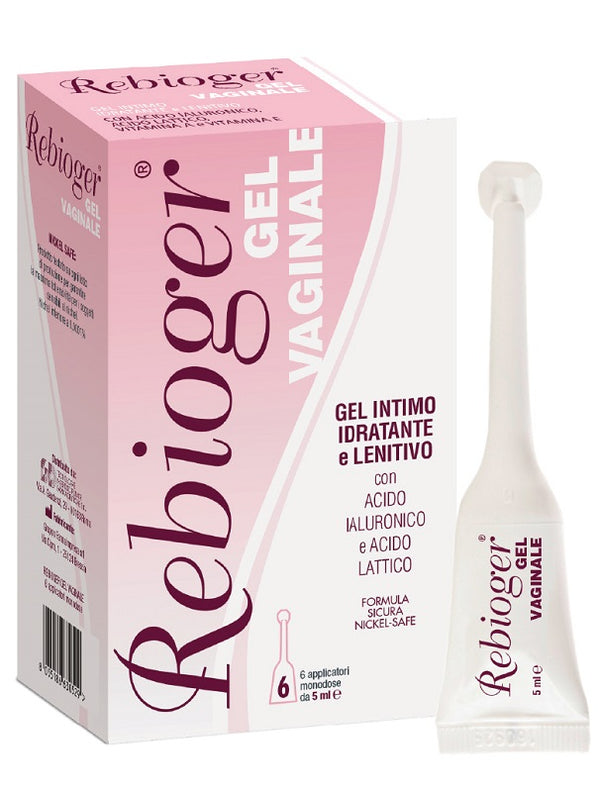 Rebioger gel vaginale 6 applicatori monodose da 5 ml