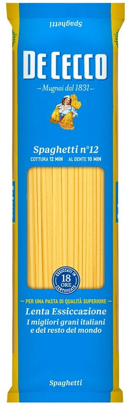 De cecco spaghetti n12 new recipe 400 g