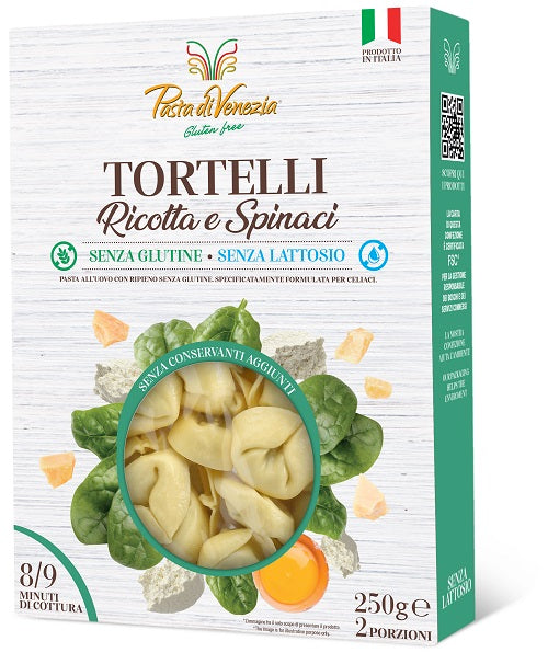 Pasta venezia tortelli ricotta e spinaci senza glutine stab 250 g