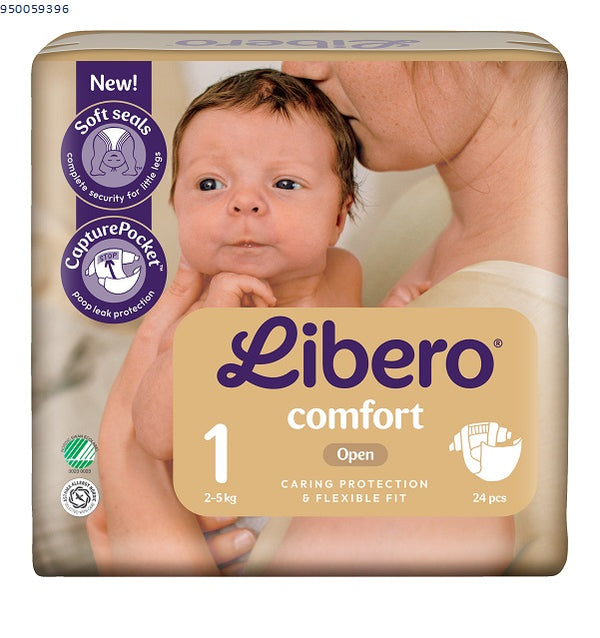 Libero comfort 1 2-5 kg 24 pezzi
