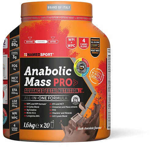 Anabolic mass pro dark chocolate 1600 g