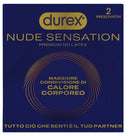 Preservativo durex nude sensation 2 pezzi