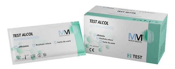 Test alcol munus medical 2 pezzi