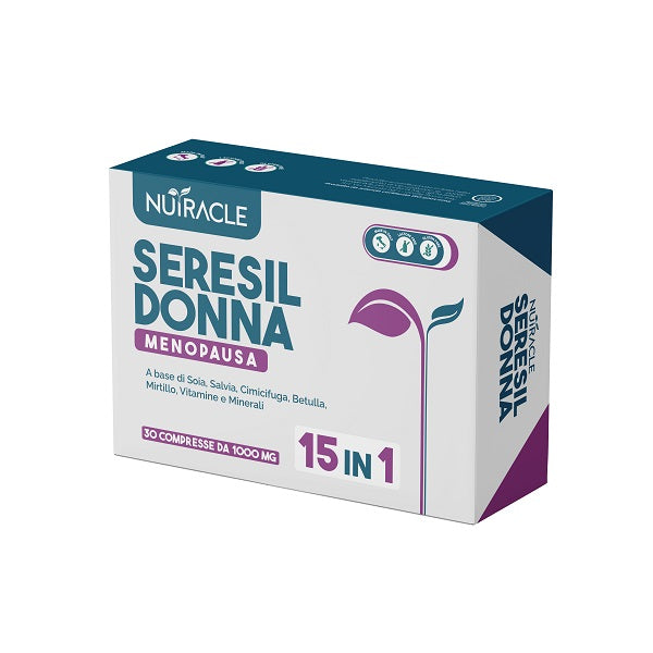 Nutracle seresil donna menopausa 30 compresse da 1000 mg