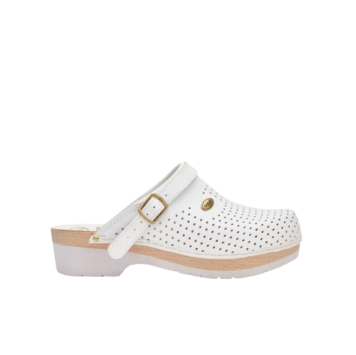 Calzatura clog supercomfort b/s bycast u white 38