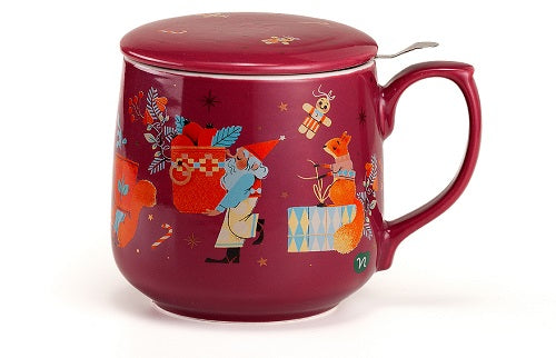 Neavita infusiera rossa natale 400 ml