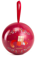 Neavita infuso mandorle caramellate filtroscrigno in palla di natale 8 filtri da 3,5 g